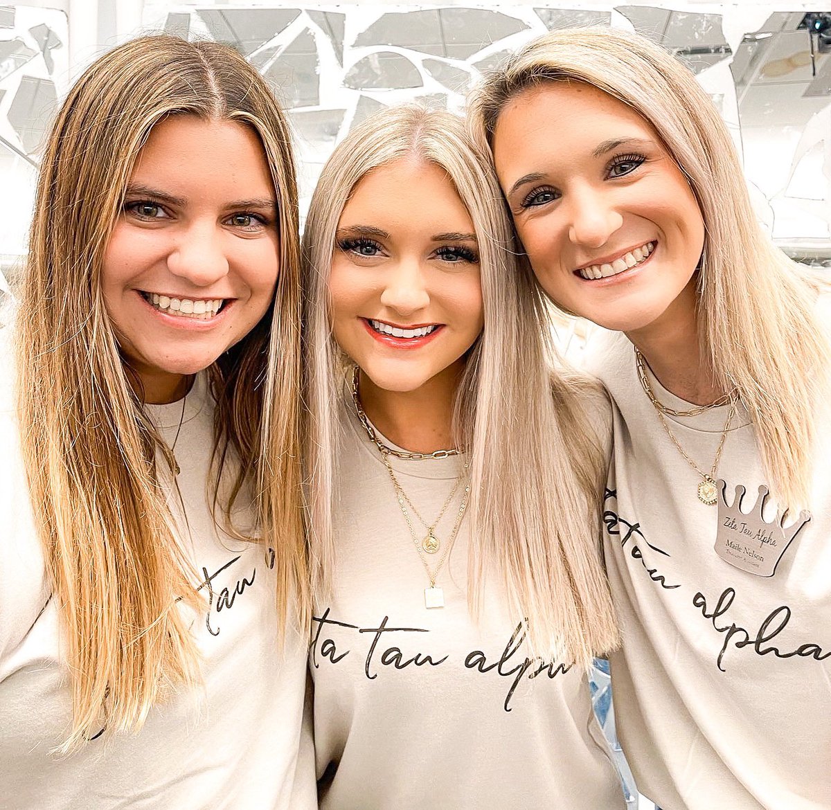 If you’re interested in Greek Life or Zeta Tau Alpha, be sure to come meet our sisters on February 9th &amp; 10th at the Sterling Union Clubhouse from 6-8 PM 🤍

#CrownedInLove #WeAreZTA #ZTAxSHSU #SHSU26