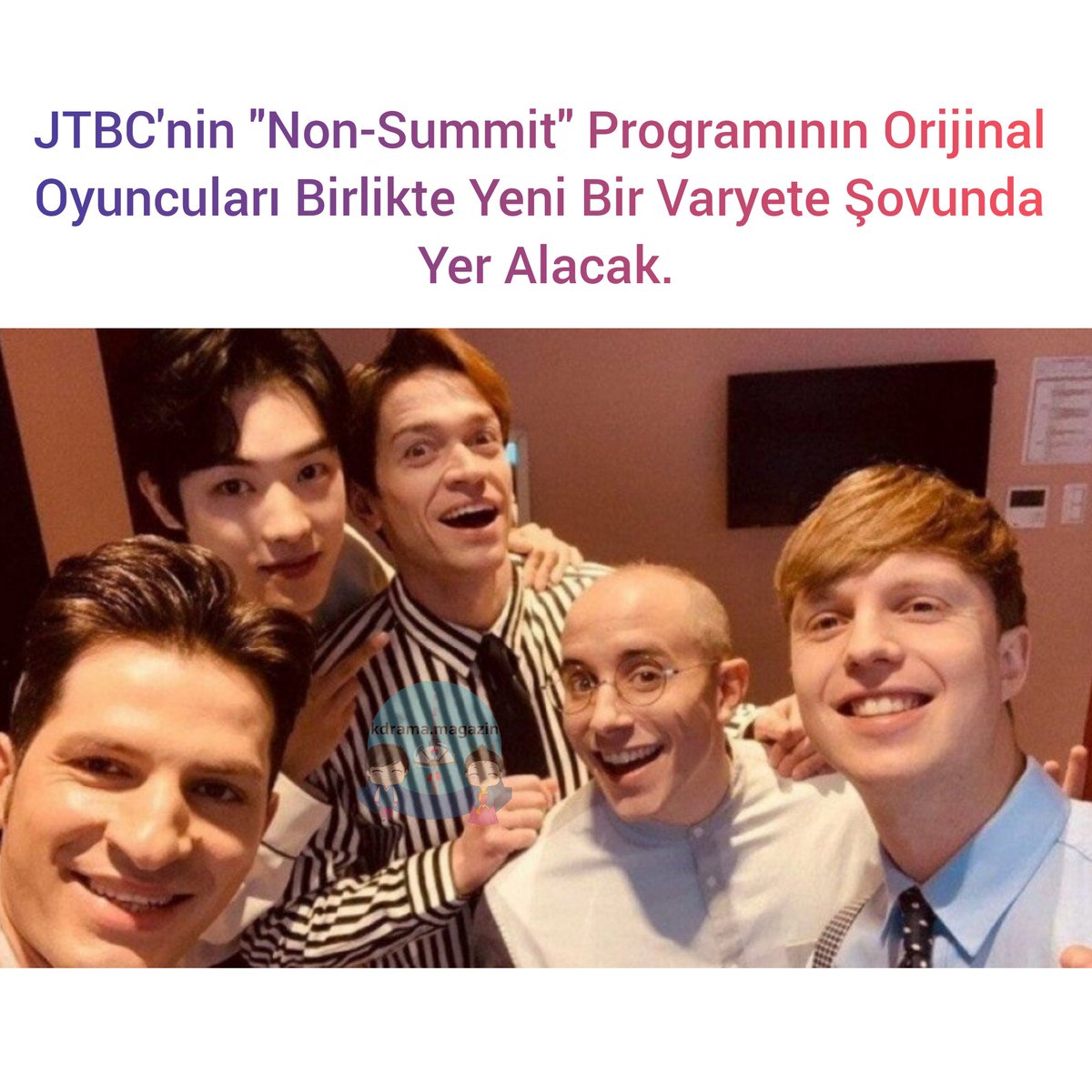 kdrama_magazin's tweet photo. JTBC'nin "#NonSummit" Programının Orijinal Oyuncuları Birlikte Yeni Bir Varyete Şovunda Yer Alacak. https://t.co/UmoRgsdSPN