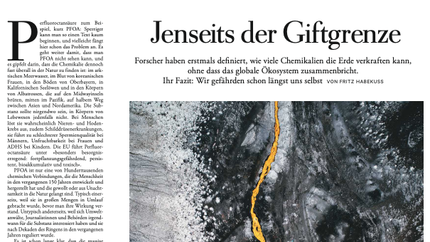 fhabekuss's tweet photo. Die Planetaren Grenzen sind das wichtigste Konzept, um den Zustand des Erdsystem zu verstehen. Jetzt wurde bekannt, dass die fünfte (!) Grenze überschritten wurde: chemische Belastung. 
 
Hab's für @DIEZEIT aufgeschrieben: https://t.co/D7CpsPOIEf https://t.co/o68xJ6Uq1o