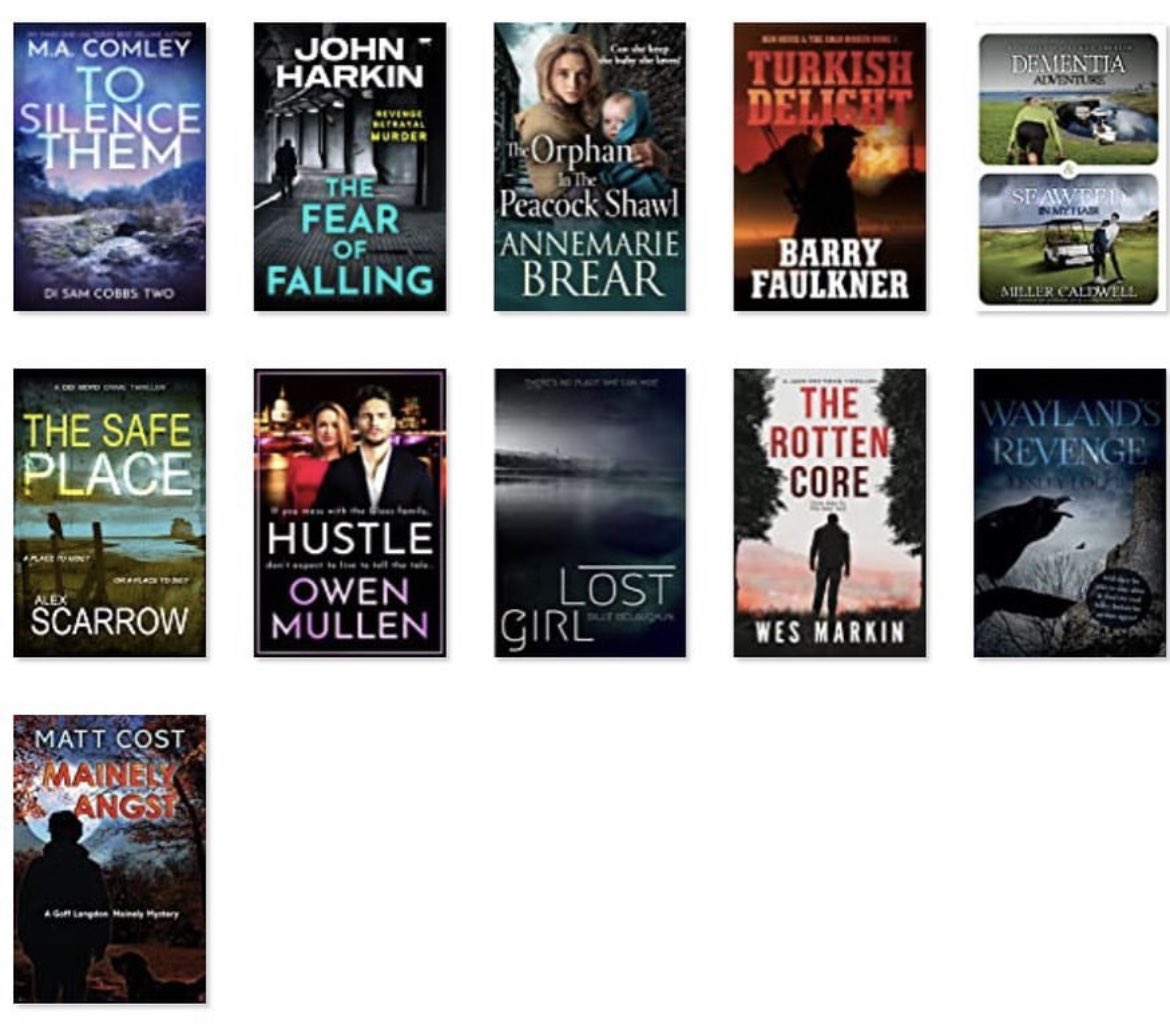 LyndaCheckley's tweet photo. My January reads. Some great ones too     #bookblogger  #BookTwitter  #JanuaryReading https://t.co/QfUGNuxr16