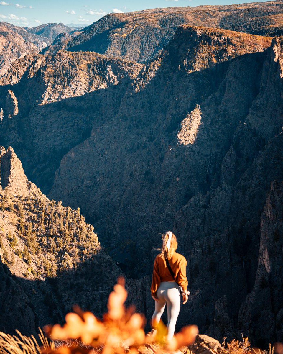 Fr33Water's tweet photo. Black Canyon of the Gunnison National Park. The name is a doozie, but the place is legendary.  Have you been?! Check it out... @BlackCanyonNPS home to some of the steepest and oldest rock crags in North America. #visitcolorado #viewcolorado #colorado #landscapephotography https://t.co/j0brss5Ahq