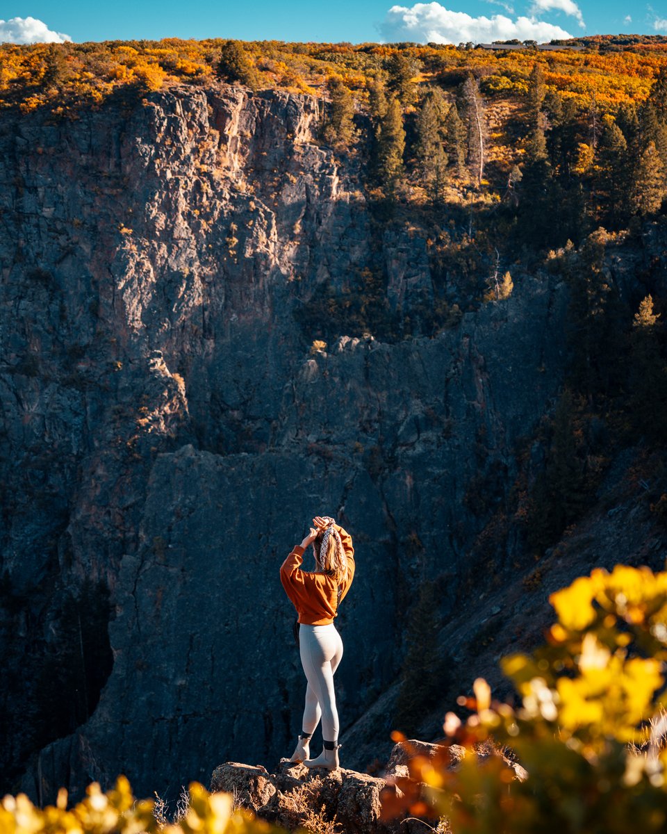 Fr33Water's tweet photo. Black Canyon of the Gunnison National Park. The name is a doozie, but the place is legendary.  Have you been?! Check it out... @BlackCanyonNPS home to some of the steepest and oldest rock crags in North America. #visitcolorado #viewcolorado #colorado #landscapephotography https://t.co/j0brss5Ahq