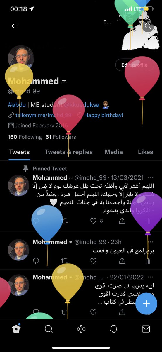 imohd_99's tweet photo. 2/2/2022
Hello 23 🥳🎈 https://t.co/IR0l6wKE7G