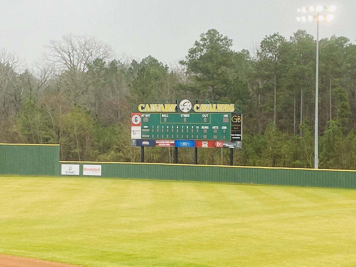 Awesome facilities here at Calvary Baptist…super talented team that will make noise in 2022 #4L <a href="/CBA_baseball1/">Calvary Baptist Baseball</a> <a href="/Legg_21/">Jason L Legg</a> <a href="/cole_downey/">Cole Downey</a> <a href="/Richard_rogers_/">Richard Rogers</a>