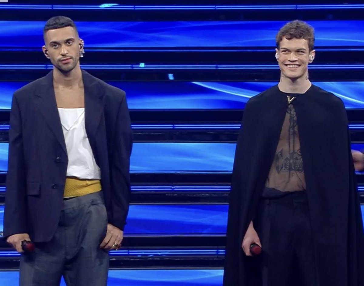 zenzerotea's tweet photo. ✨ICONIC DUO✨#Sanremo2022 https://t.co/buM8h8iimJ