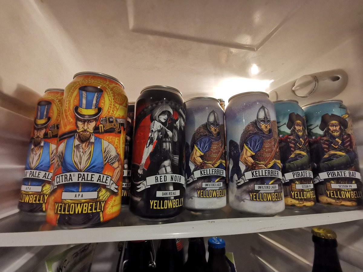<a href="/YellowBellyDan/">danny</a> <a href="/YellowBellyBeer/">YellowBelly Beer 🍺</a> Thanks a million for the fridge restock! Really enjoyed listening to your interview on "A New Brew". Deadly podcast, deadly interview 👍 open.spotify.com/episode/7FJY9v…