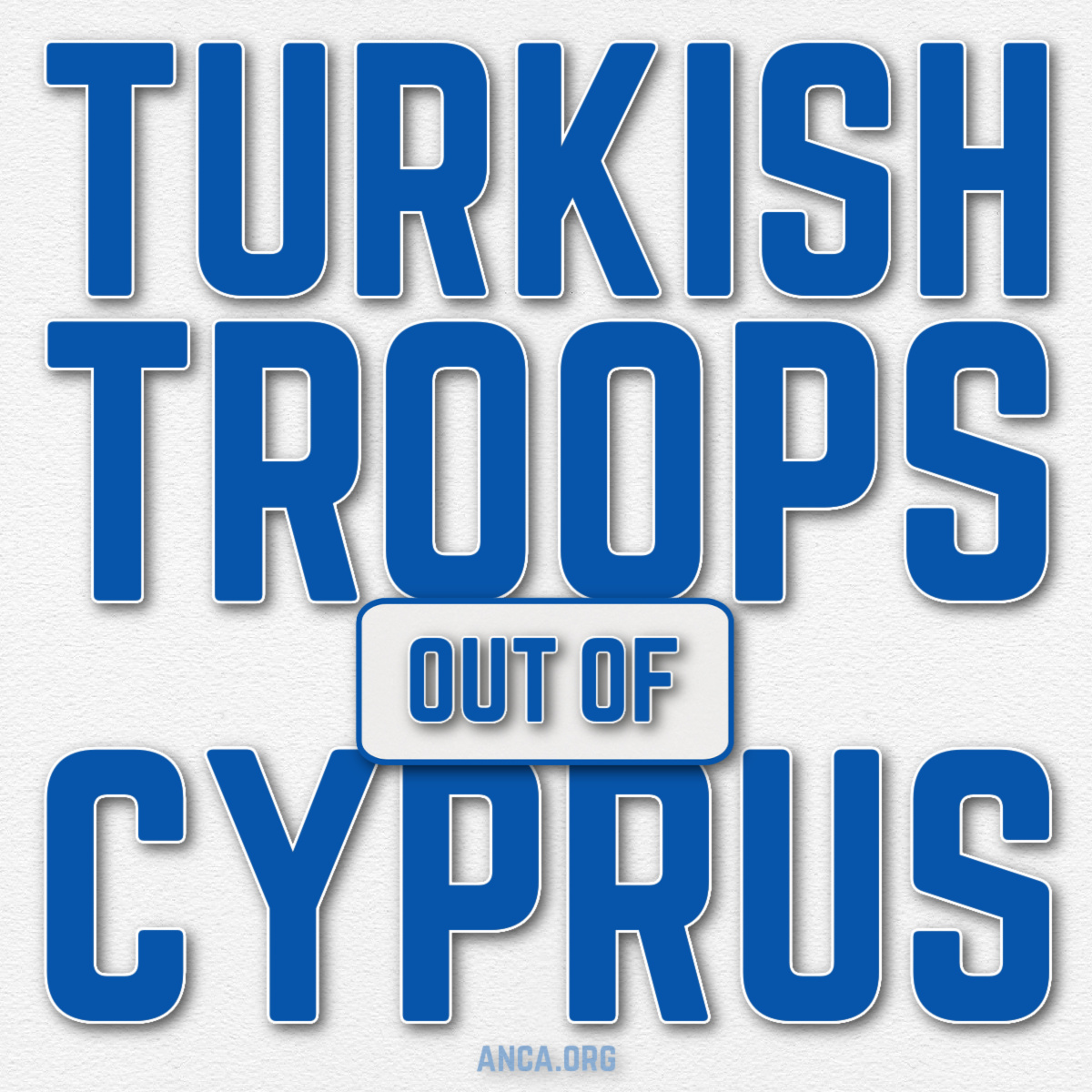 ANCA_DC's tweet photo. US policy on #Cyprus should start with just five words:
1) Turkish
2) Troops
3) Out
4) Of
5) Cyprus https://t.co/2MYCbAUaqc