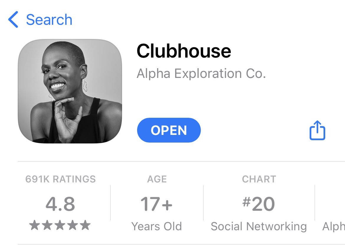 Congrats to <a href="/DearFranny/">Francesca Hogi</a> for being the new face of the Clubhouse app!

More info: ClubhouseGuide.com