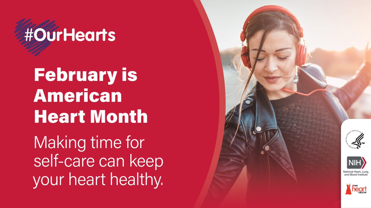 PSUNursing's tweet photo. Devoting some time every day to care for yourself can go a long way toward protecting your heart health. Self-care, like moving more, preparing healthier meals, getting enough quality sleep, and taking a moment to de-stress, helps your heart. #OurHearts https://t.co/HvljcODtDV https://t.co/0K2DnQFVaa