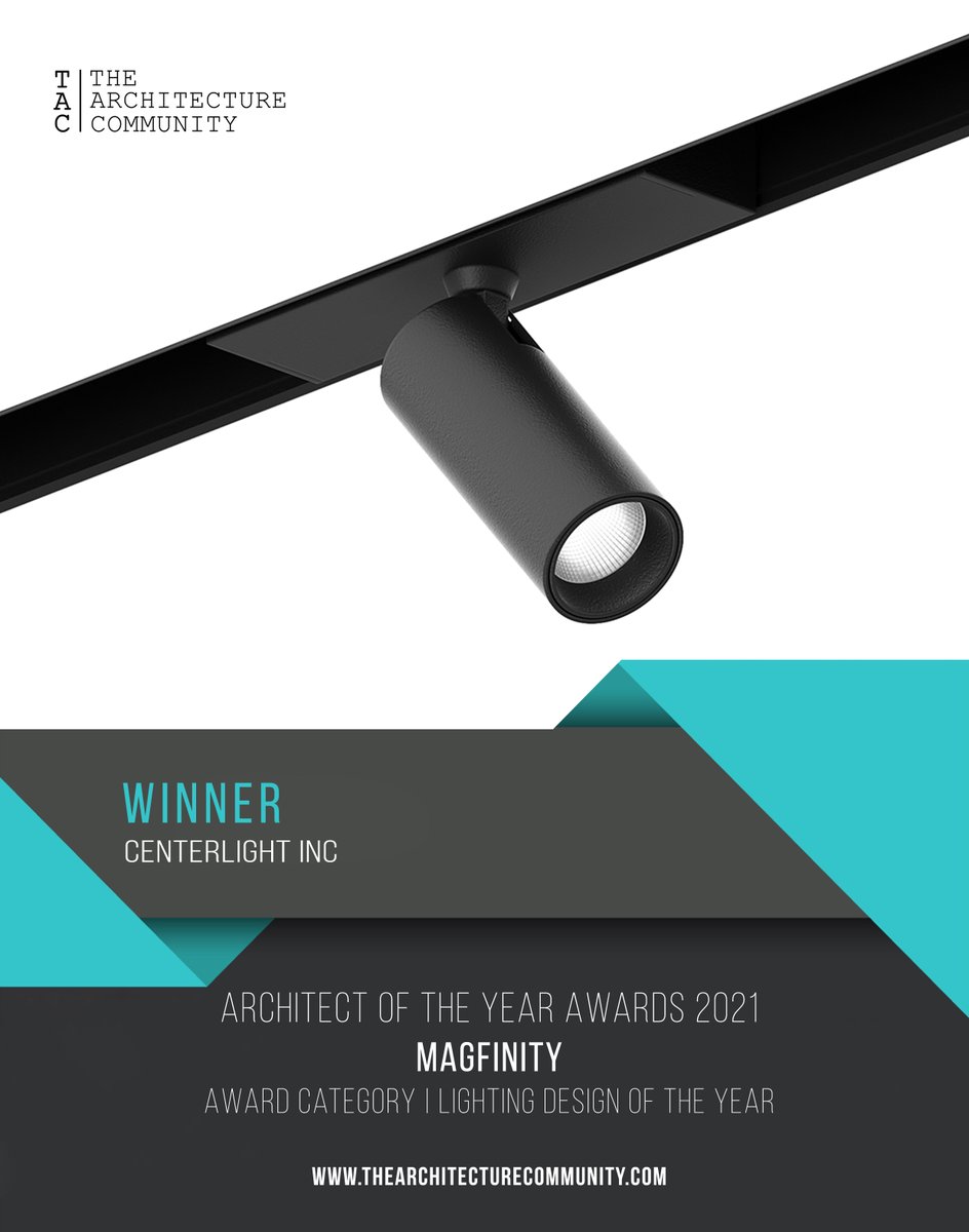 centerlightinc's tweet image. Centerlight's Award Winning MAGfinity® Track. With an angular track and a series of functional designer luminaries. Highlight the best features for eccentric space with this clean-cut and modern fixture. 
thearchitecturecommunity.com/magfinity-cent…
#architecture #DesignThinking #LED