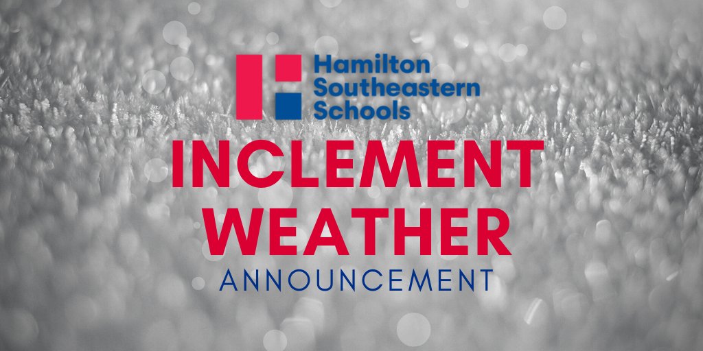 HSESchools's tweet image. OFFICIAL ANNOUNCEMENT: Due to an expected winter storm, we will switch to eLearning/virtual format for tomorrow, Feb. 2, 2022. PreK-6 will participate in eLearning, 7-12 will participate in synchronous virtual instruction. A Skylert has been sent to all families with more info.