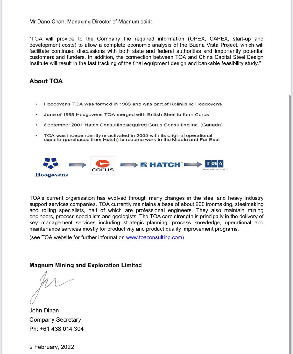 Magnum Mining & Exploration Ltd tweet media
