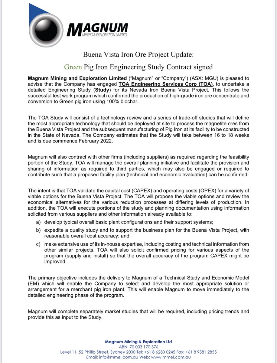 Magnum Mining & Exploration Ltd tweet media