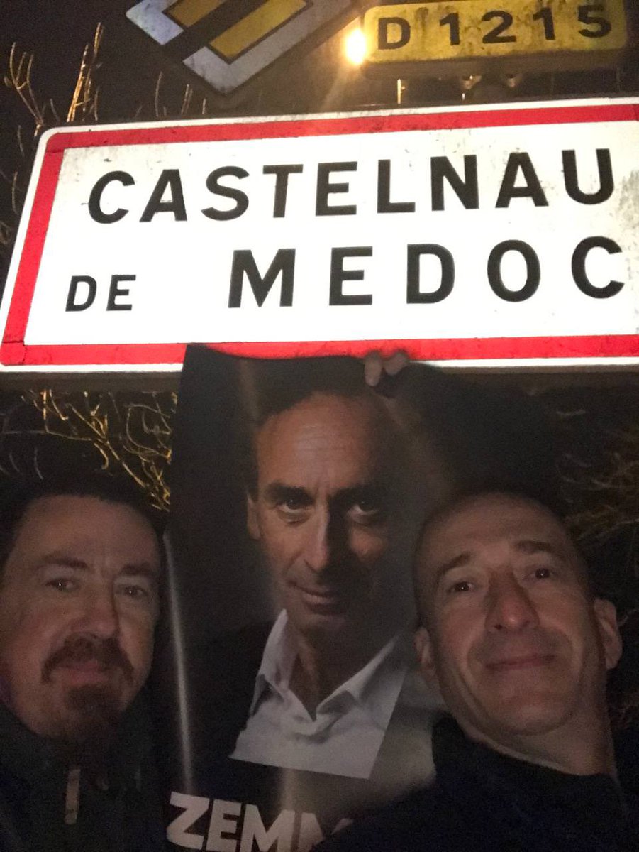 ReconqueteGIR's tweet photo. Opération collage #ZemmourPresident2022 dans le Medoc … La Ruralité une des priorités d’@ZemmourEric #medoc, #avensan, #castenaudemedoc #brach 🇫🇷#RECONQUETE  @Reconquete2022 @Reconquete_Z https://t.co/dqgPiqS7xe