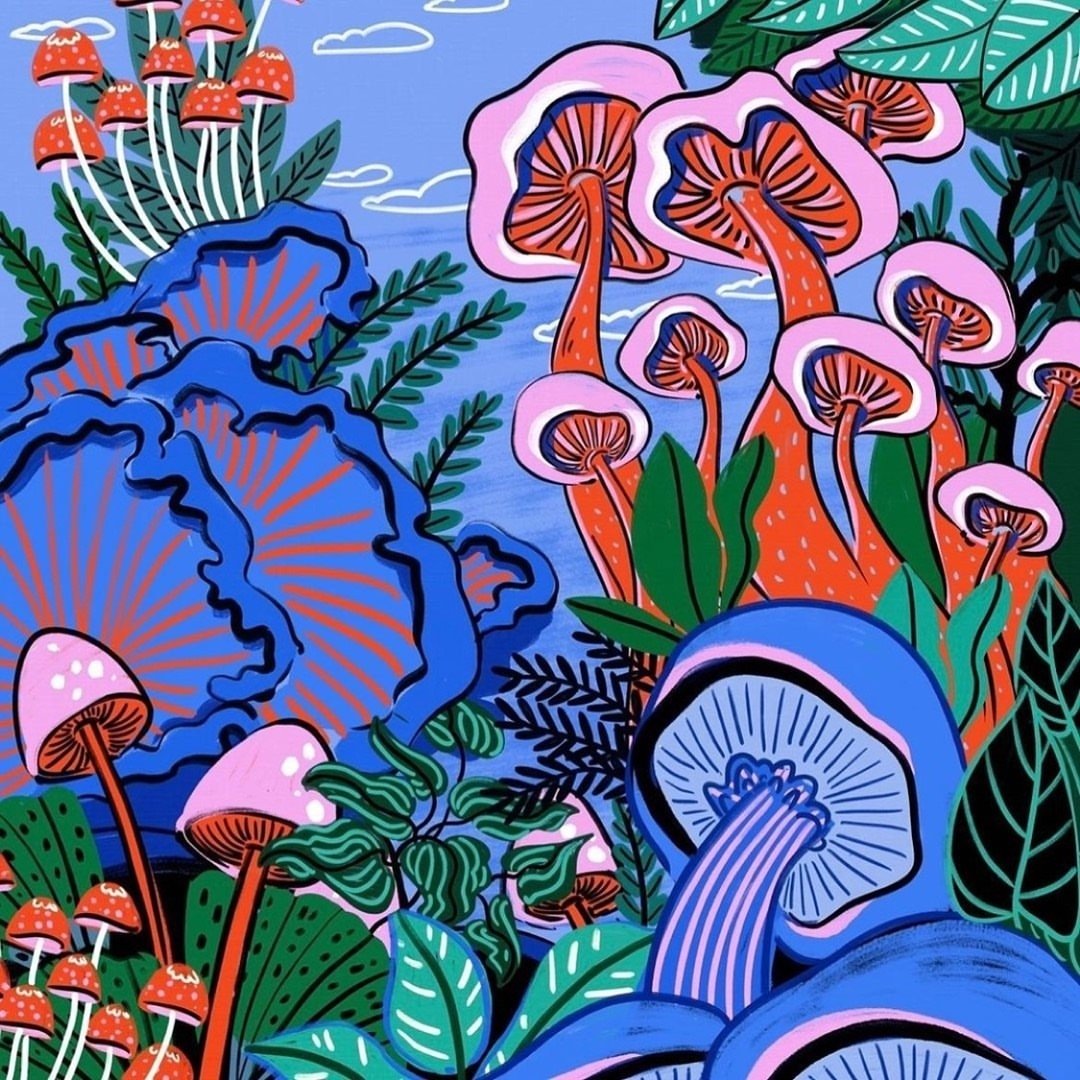 ShayanaShop's tweet photo. Have you ever heard colors during a mushroom trip? What about tasted sounds? 🍄
⁠
Synesthesia, when one sense becomes linked with another, is a common experience in the psychedelic state—and the experience can be quite profound. ⁠
⁠
Art by @ officiallyvisbii https://t.co/3WbmNfIw06