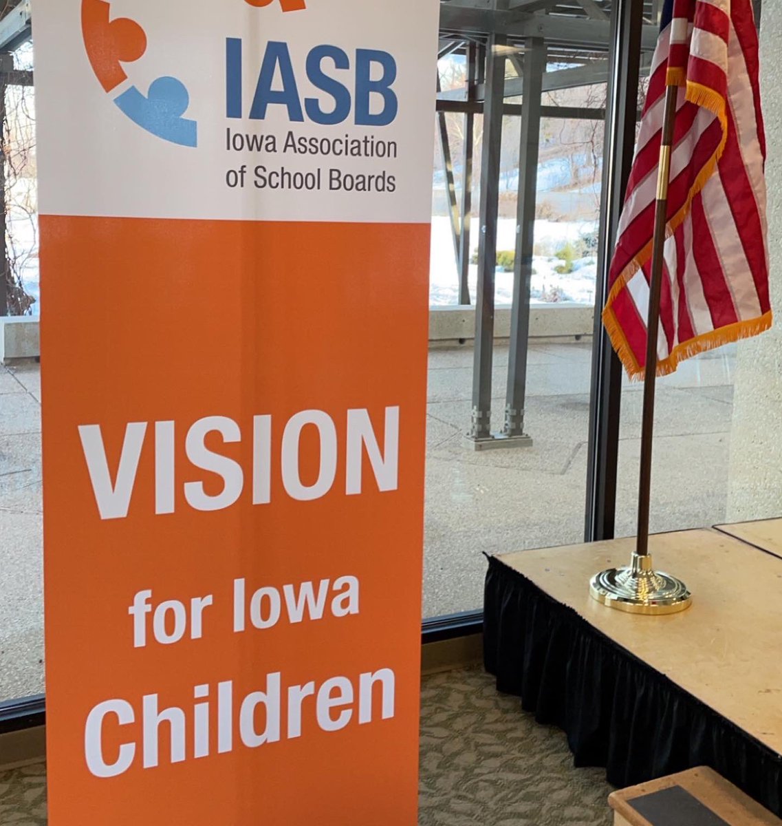 Thank you Senator Reichman and Rep. Mitchell for taking time out of your busy schedules to visit with us about public education. We appreciate your support, and commitment to creating a better future for our children and communities!

#ialegis <a href="/IASB_Iowa/">Iowa School Boards</a>
