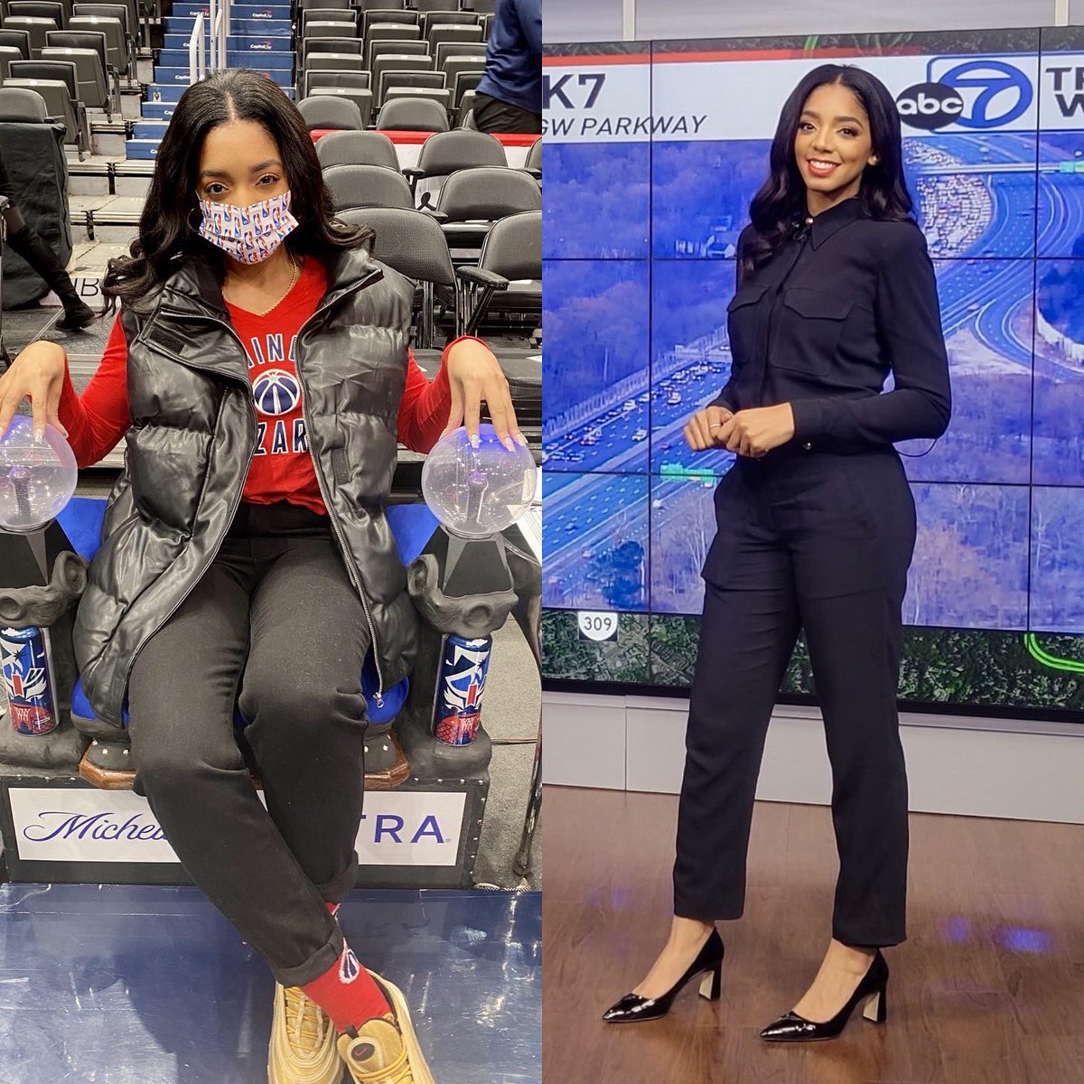 ItsBrittWaters's tweet image. Cheers to a February of continuing to live out our dreams and me sticking to a routine. 🤩 #PraiseGod. #NBAhost #Daytimetv