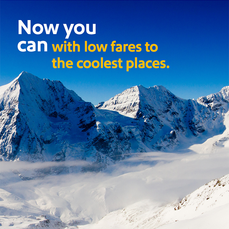 SouthwestAir's tweet photo. Wanna ski away? Check out some of our hottest ski destinations! #WannaGetAway