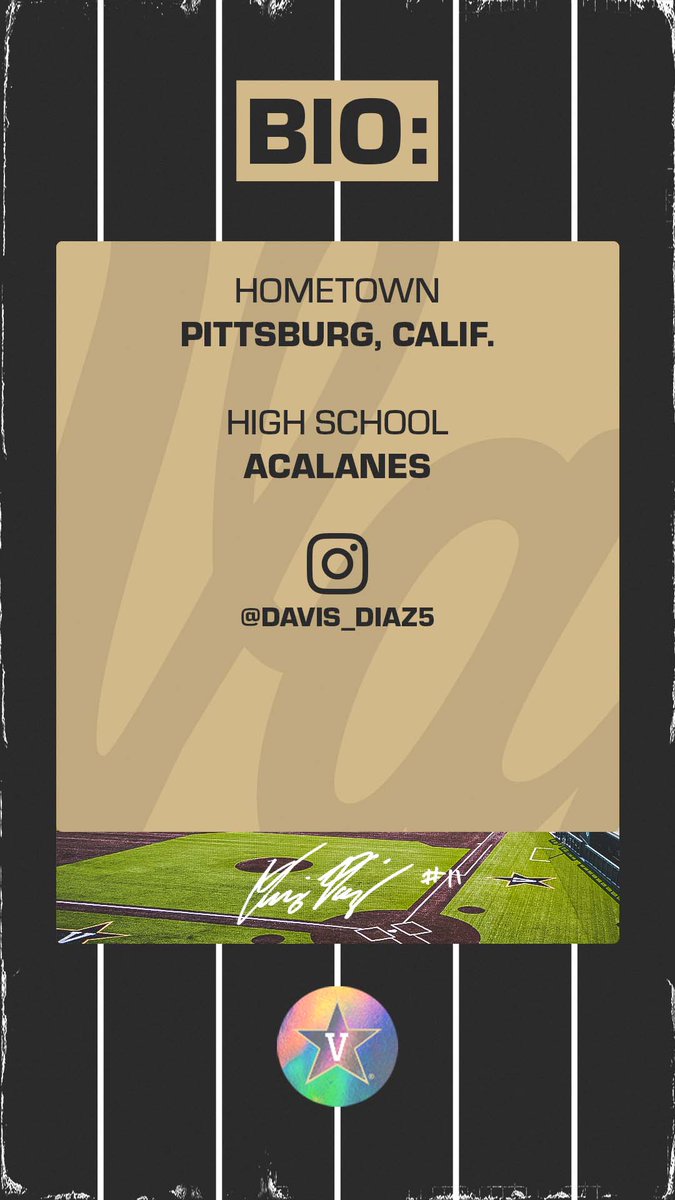 "Davis is a consistent young man in virtually everything that he does. He shows up the same way every day with a smile and an energy to get better. He is a well-rounded baseball player." - Coach Corbin