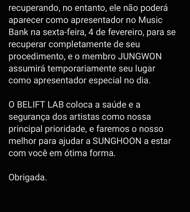 ENHYPENBrasil_'s tweet image. 🔊| 02.02.22 • Tradução completa da nota da BELIFT no Weverse sobre o Sunghoon.