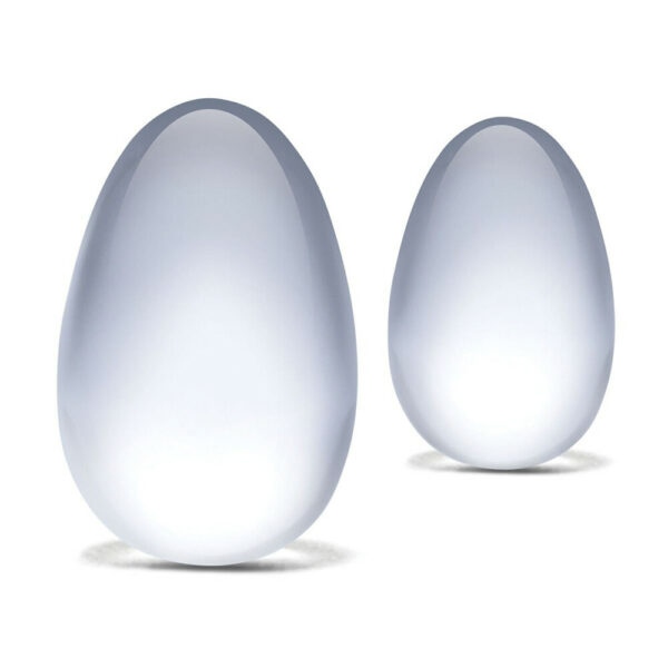 PPStore69's tweet photo. Our Glass Yoni eggs are made of hand-blown, hypoallergenic, shatter-resistant material that is 100% body-safe &amp; perfect for pairing with your vaginal strengthening routine. Perfect for temperature play too ❄️🔥

#kegelexercises #temperatureplay #femalehealth #yonieggs https://t.co/DhgBJagT0R