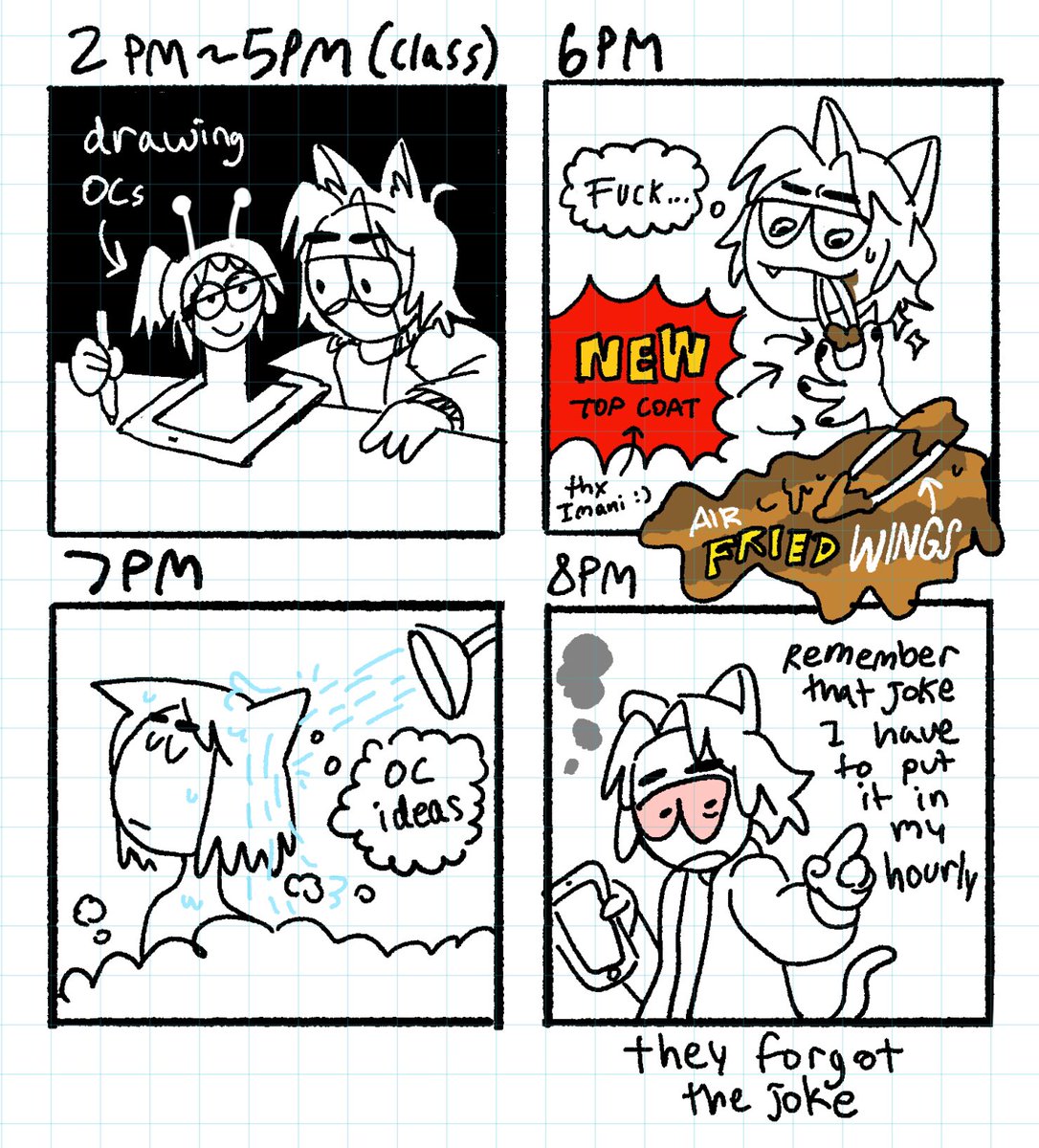 #hourlycomicday 
