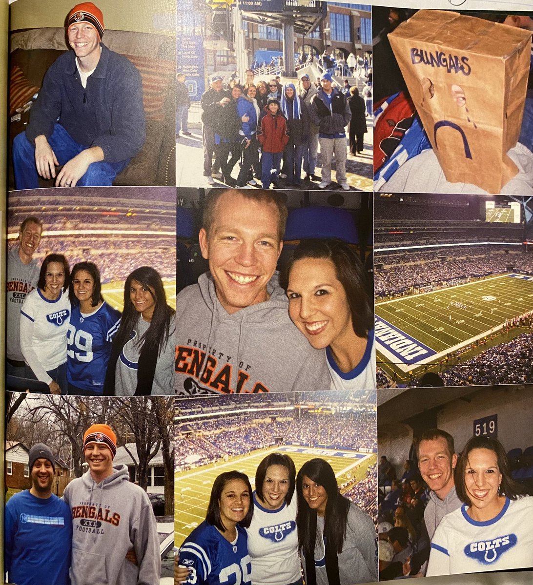 MLFredrickson's tweet photo. @JimIrsay my husband is the biggest Bengals fan. He has loved them his whole life. You would make his lifelong/childhood dream come true if he could see them play in the Super Bowl. We love him so much and this would mean the world to him! #BengalsNation #WhoDey #SuperBowl https://t.co/YfVgxgjR5b