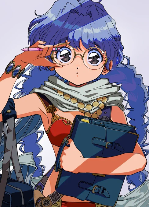ラフで上げてた女の子がまとまらなくて結局描き直しました。
現代から急に異世界へ呼び出されて戦う事になる系の女の子です🌹 