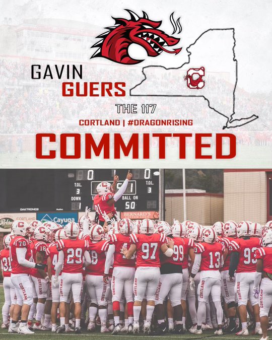 GavinGuers's tweet photo. Extremely humbled and blessed to announce that I will be continuing my academic and athletic career with @suny_cortland. I want to thank everyone who has helped me and supported me throughout this process. To the next 4 years!@_CoachCushing @_CoachFitz @coach_gal @BMSDAthletics https://t.co/gVYTNHKZ38