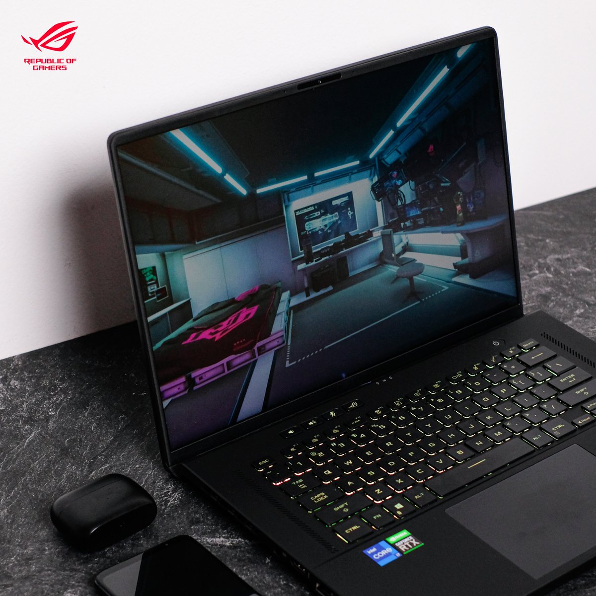 ASUS_ROG_ID's tweet photo. Dengan display WQHD sebening kristal dan response time yang tinggi sampai 165Hz, minsus paham banget nih susahnya nahan godaan buat terus ngegame dengan Asus ROG Zephyrus M16 🤩⁠
⁠
Game apalagi sih yang jadi favorit kalian? 🤔⁠

#WeAreROG #ROGZephyrusM16 #ROGBornChampions https://t.co/rjAmv381Pv
