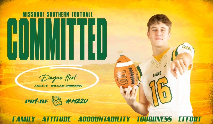 Excited to announce that I will be signing tomorrow to play QB at Missouri Southern State University. ⁦<a href="/JPRockMO/">JP Rock</a>⁩ ⁦<a href="/6starfootballMO/">Six Star Football | MISSOURI</a>⁩