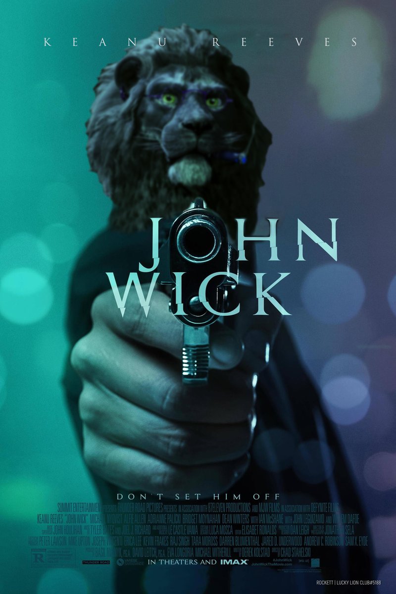 HankisNFT's tweet photo. Keanu Reeves' greatest role yet! #LuckyLionClub https://t.co/tuRyYIFtY2