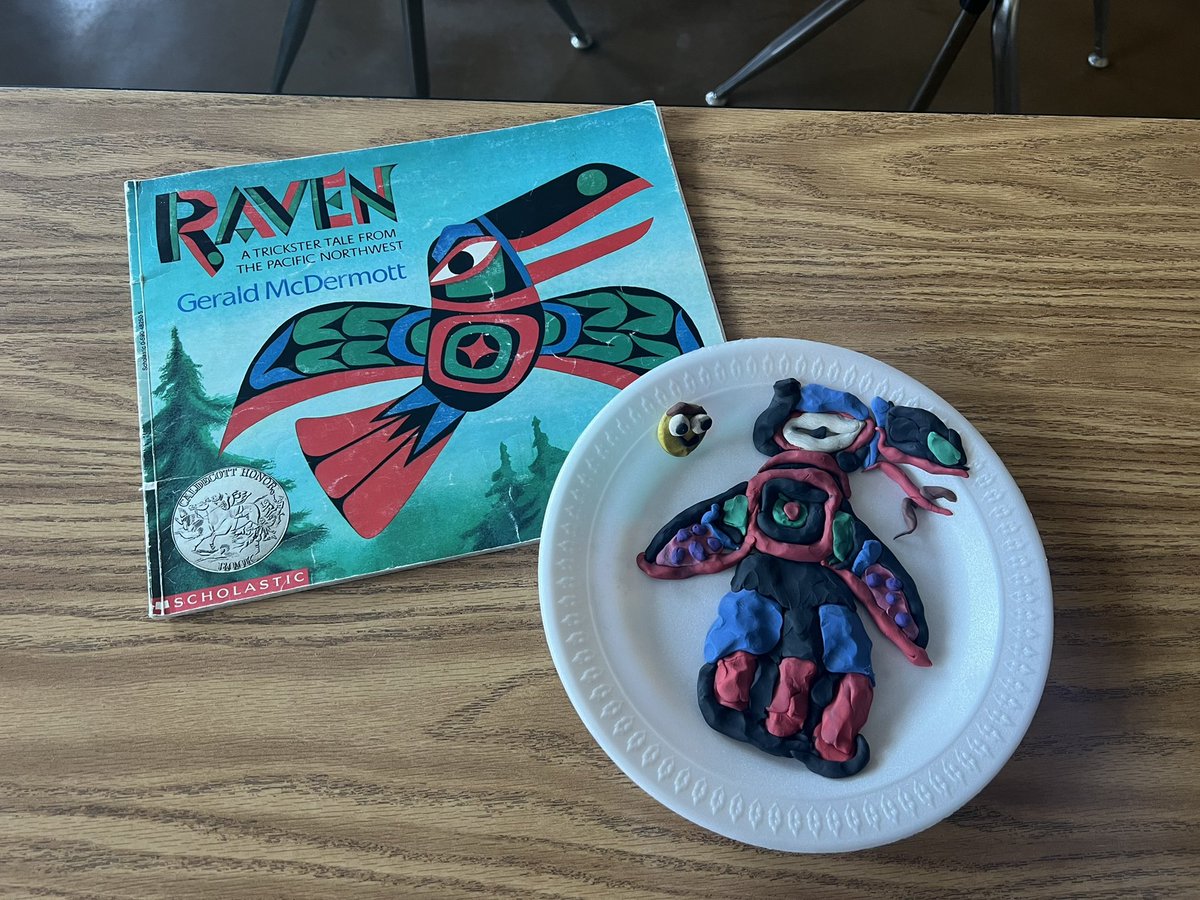 wesaquje's tweet photo. Indigenous legends into modelling clay creations #indigenousstorytellingmonth @RegPublicSchool https://t.co/tKVrsfSwGc