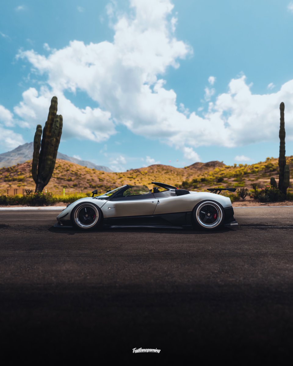 fastlanegaming_'s tweet photo. #ForzaHorizon5 brought a new Sound Update for the V12 powered #PaganiZondaCinque ! https://t.co/Ejppl2tvxq and I'm bringing an #ItalianMeme to the party😂 (yes the Zonda is edited too!) #WorkWheels @ForzaHorizon @ForzaHorizonEsp @WeArePlayground https://t.co/GV87mpBgiF