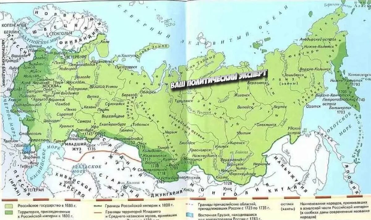 Владение российской империи