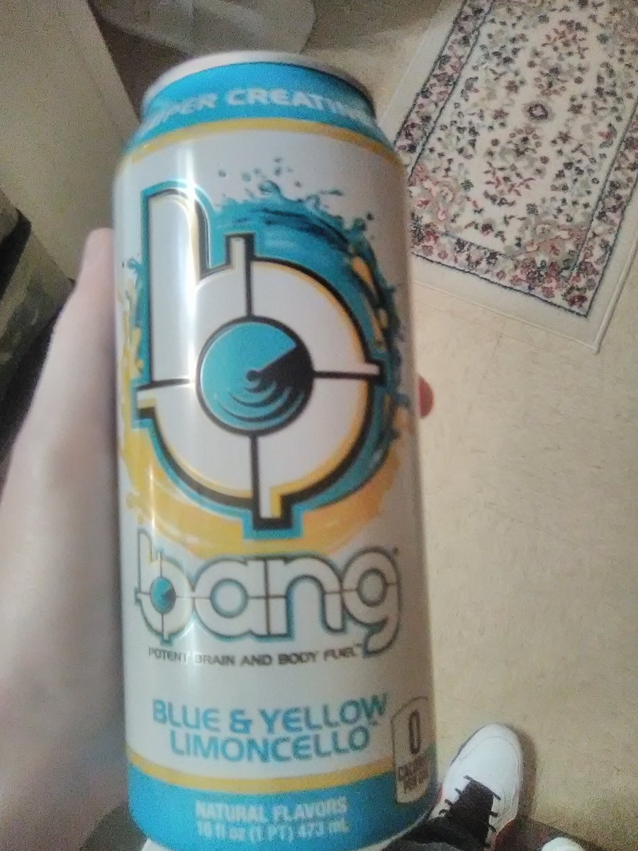 KingJrSmith's tweet photo. Blue &amp; Yellow Limoncello hopefully this is a W @TheWorriedGamer  @Witness2k17 https://t.co/dlyMdnXG6z