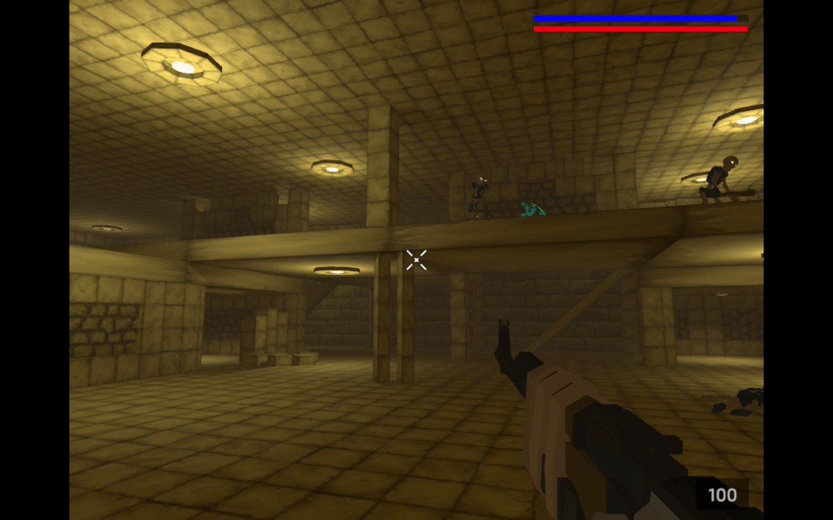 dense13's tweet photo. I've continued to work on Temple of Darkness. Download (the 'dev version') from https://t.co/23zinKhUrb, and/or read a bit about the update in the devlog: https://t.co/yRoQrCcvak. More to come over the next month or two. :) https://t.co/KomHZSOBDF
