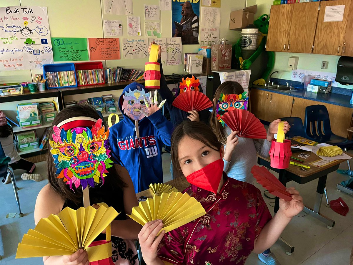 crgildea's tweet photo. Happy Lunar New Year! We celebrated BIG today with some crafts and amazing food from a local Annandale Chinese restaurant! @ColumbiaES_fcps https://t.co/Q4xHaUYONx