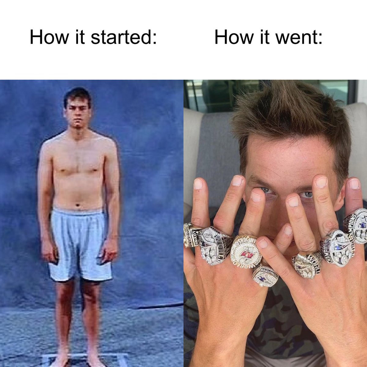 From 199th pick to the Greatest of All Time. This is just the beginning. It always is.