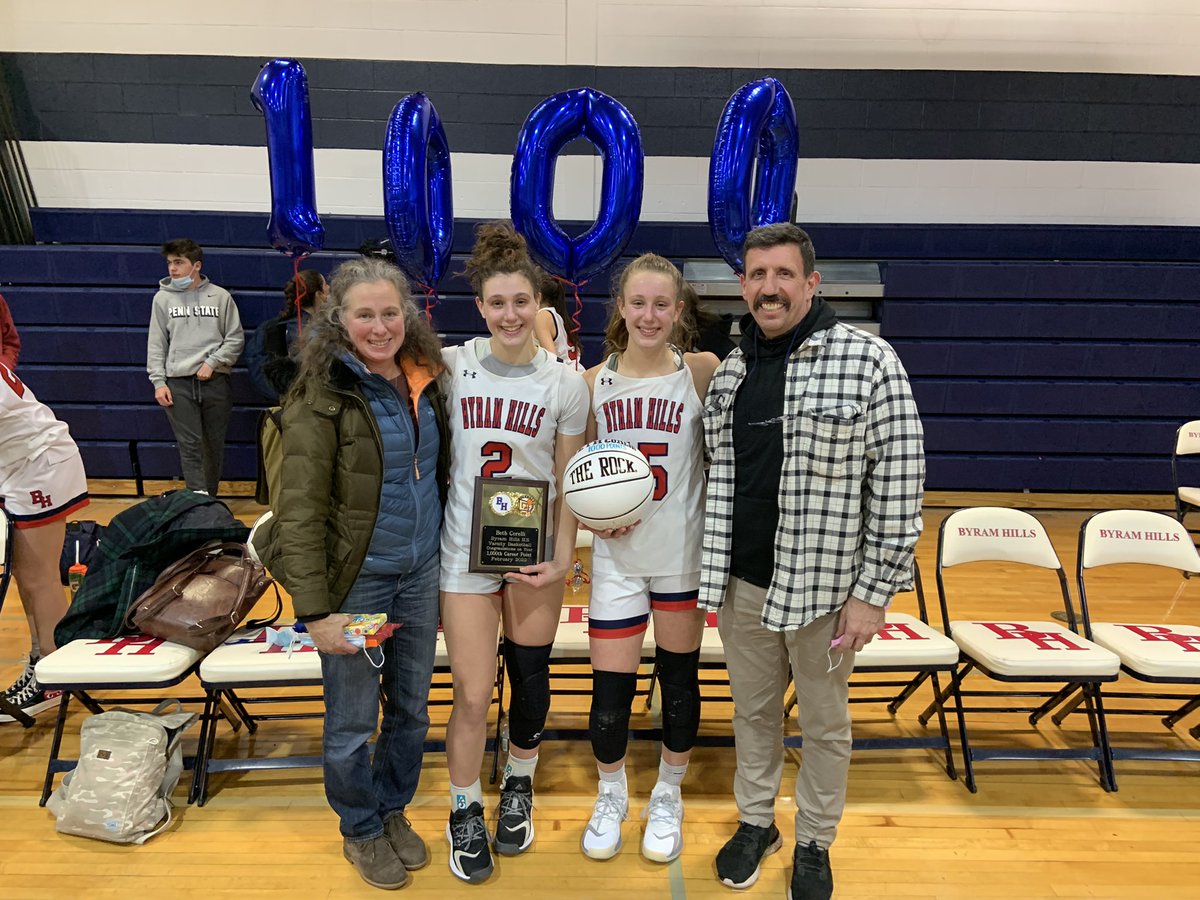 Byram Hills- 59 Sleepy Hollow- 52
G. Corelli- 11 pts 
K. Blackmar- 11 pts 14 reb
C. Parrotta- 10 pts 13 reb
Beth Corelli, 6 rebounds, 5 assists, 4 steals and most importantly 24 POINTS to give her 1000 for her career at Byram Hills. Congrats Beth 🔥 
<a href="/hoopsmbd/">Mike Dougherty</a> <a href="/ByramAthletics/">Byram Hills Athletics</a>