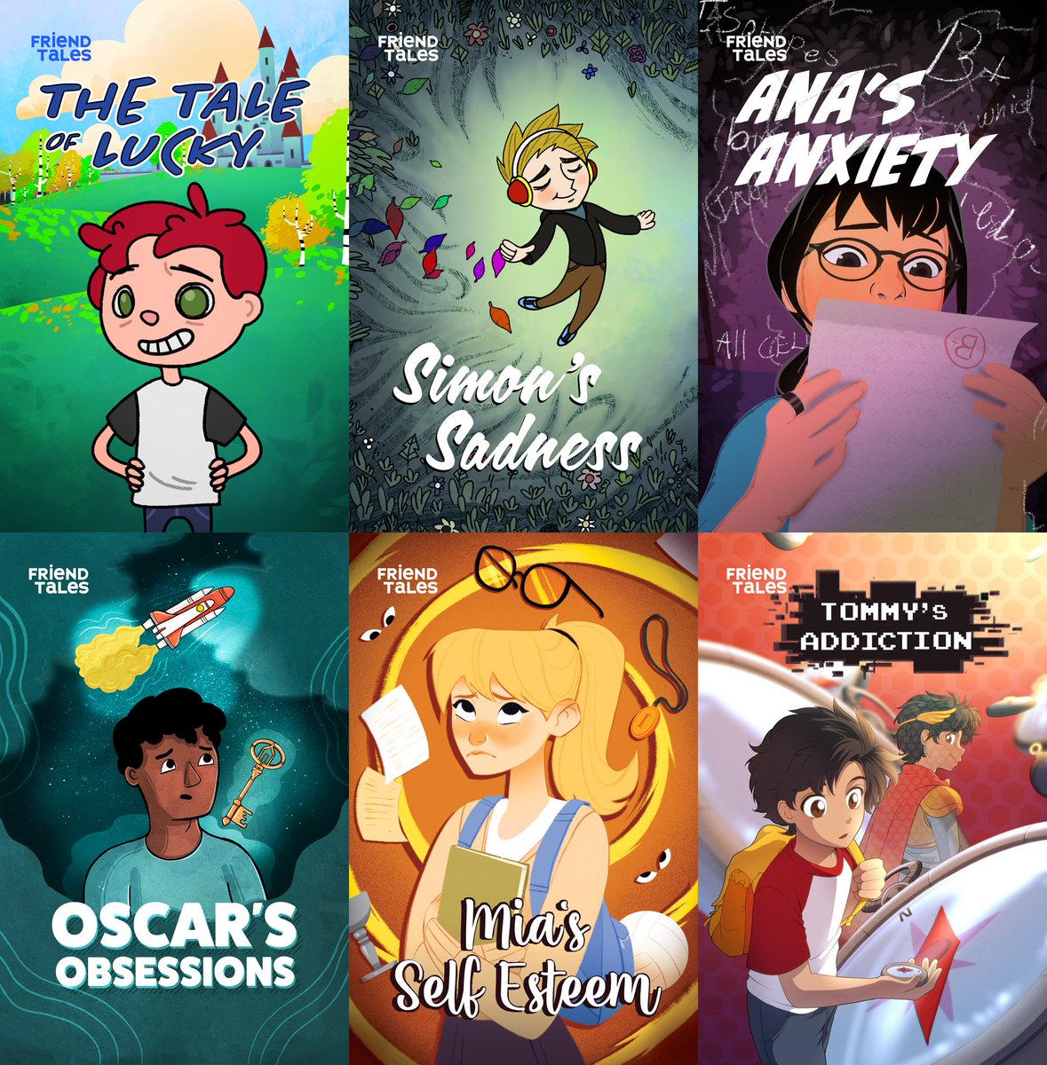 FounderEmily_'s tweet photo. 3 more #mentalhealth comic books coming soon… who is excited? 👏🏼👏🏼👏🏼 @friendtales_ https://t.co/uy4ZcjDRan