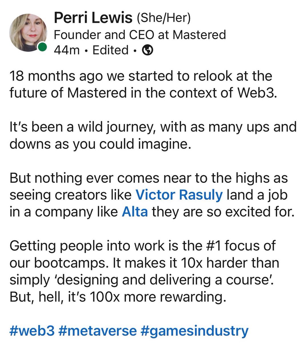 Perri Lewis 🐇 tweet media