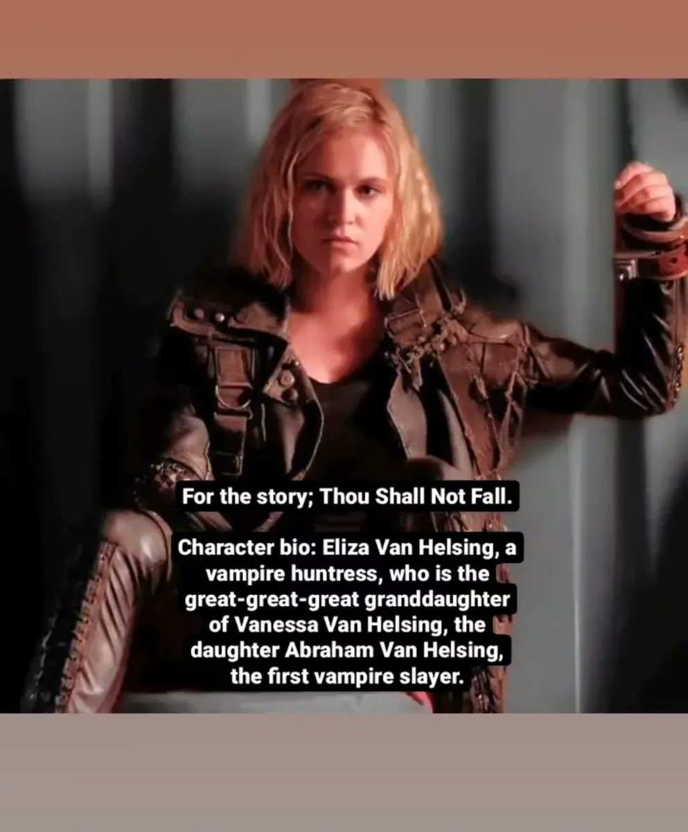 Jessica23_Ao3's tweet photo. In Twilight's Shadows: Thou Shall Not Fall, an AU Clexa fanfic about a vampire huntress born in 1873 who has been cursed to live forever and finds help from a Chicago PD Officer in order to kill Dracula. #clexa #clexaedit #clexalove #lexa #lgbtq🌈 #vampirehuntress #dracula https://t.co/h5RKjH10aU