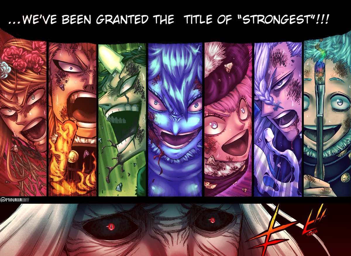 The Title of Strongest. Black Clover Ch. 319 #BlackClover