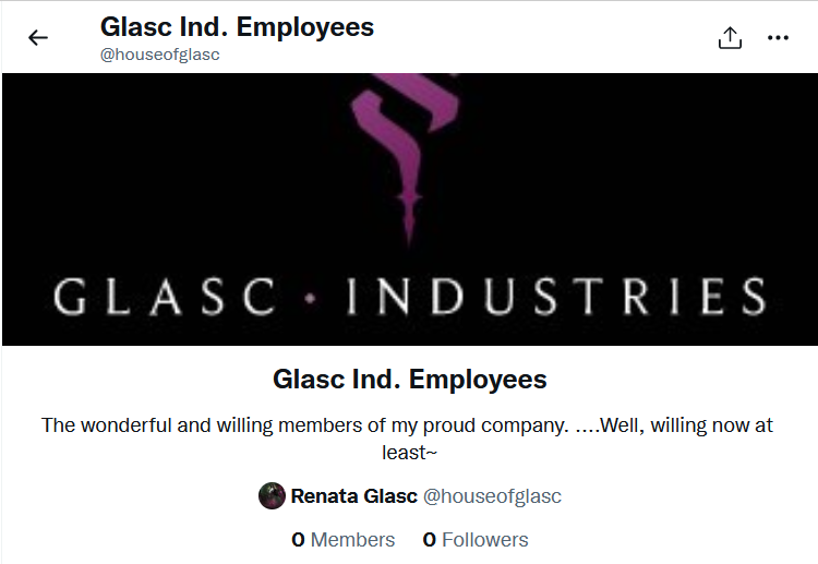 houseofglasc's tweet photo. Like + RT to put an application in and be considered for a position at Glasc Industries! https://t.co/erxpOJ2qZj