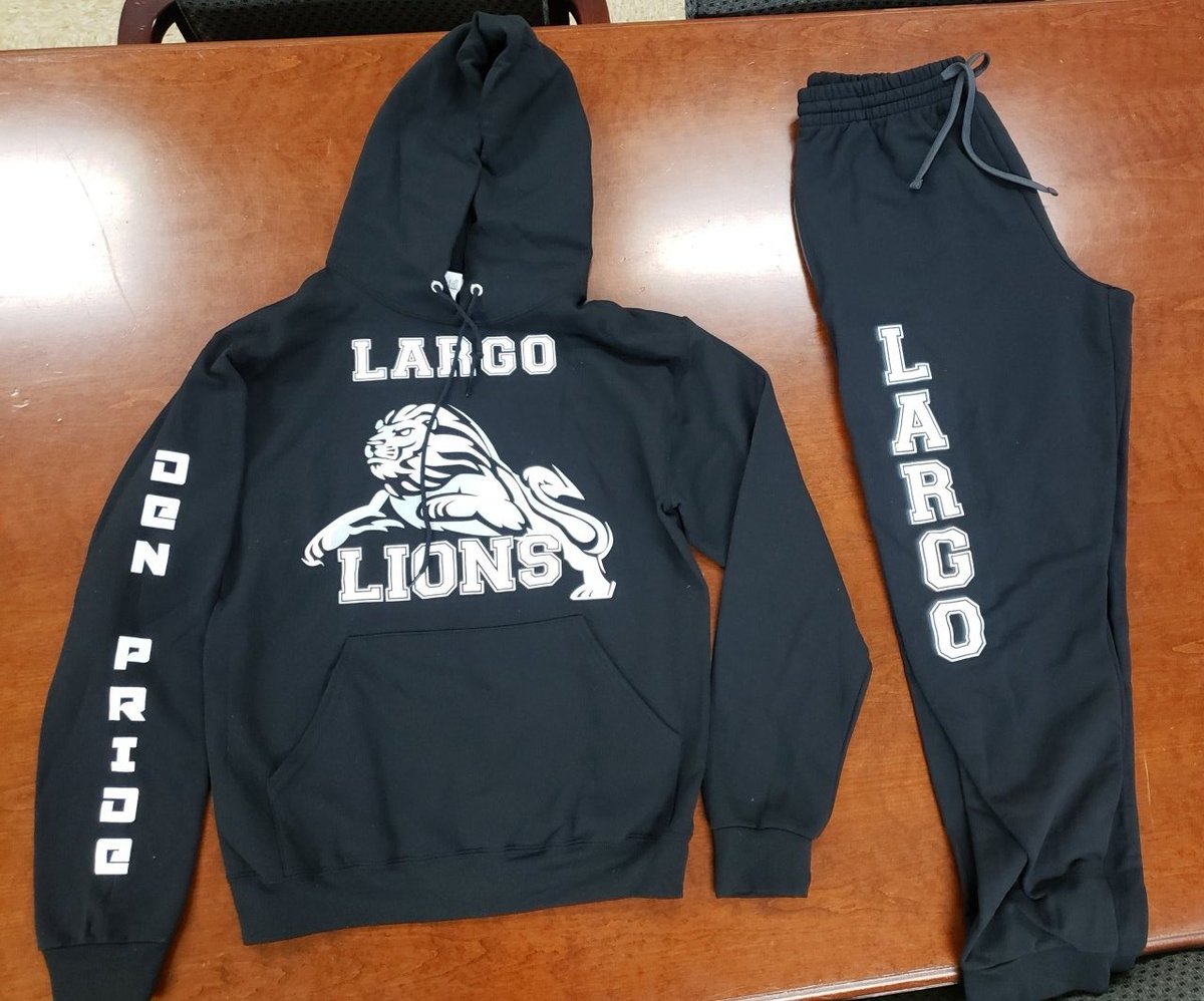 Get your largo gear this week at the SGA pop up shop! For sale at both lunches. Hoodie-$30, Sweatpants-$25, Both-$50 <a href="/lhs2k22/">LargoHS2k22</a> <a href="/LargoLions2023/">LargoLions2023</a> <a href="/LargoLionsHS/">Largo High School</a> <a href="/Largo_Athletics/">Largo Athletics</a> <a href="/DanceAtLargo/">Dance At Largo</a> <a href="/AVIDLARGOHS/">AVID LARGO HS</a>