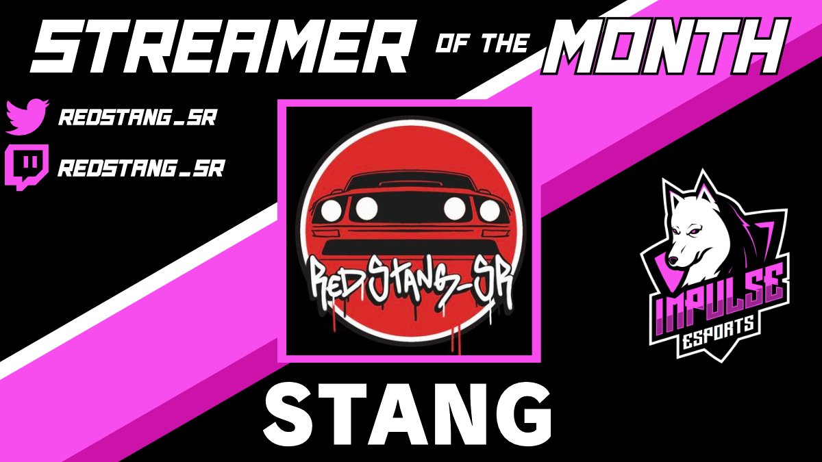 _ImpulseEsports's tweet photo. Congratulations to @RedStang_Sr for winning the Impulse Esports Streamer of the Month! RedStang produces fantastic content so make you check him out!!
https://t.co/cfTWCvbfOv https://t.co/4Utm0zqa6B