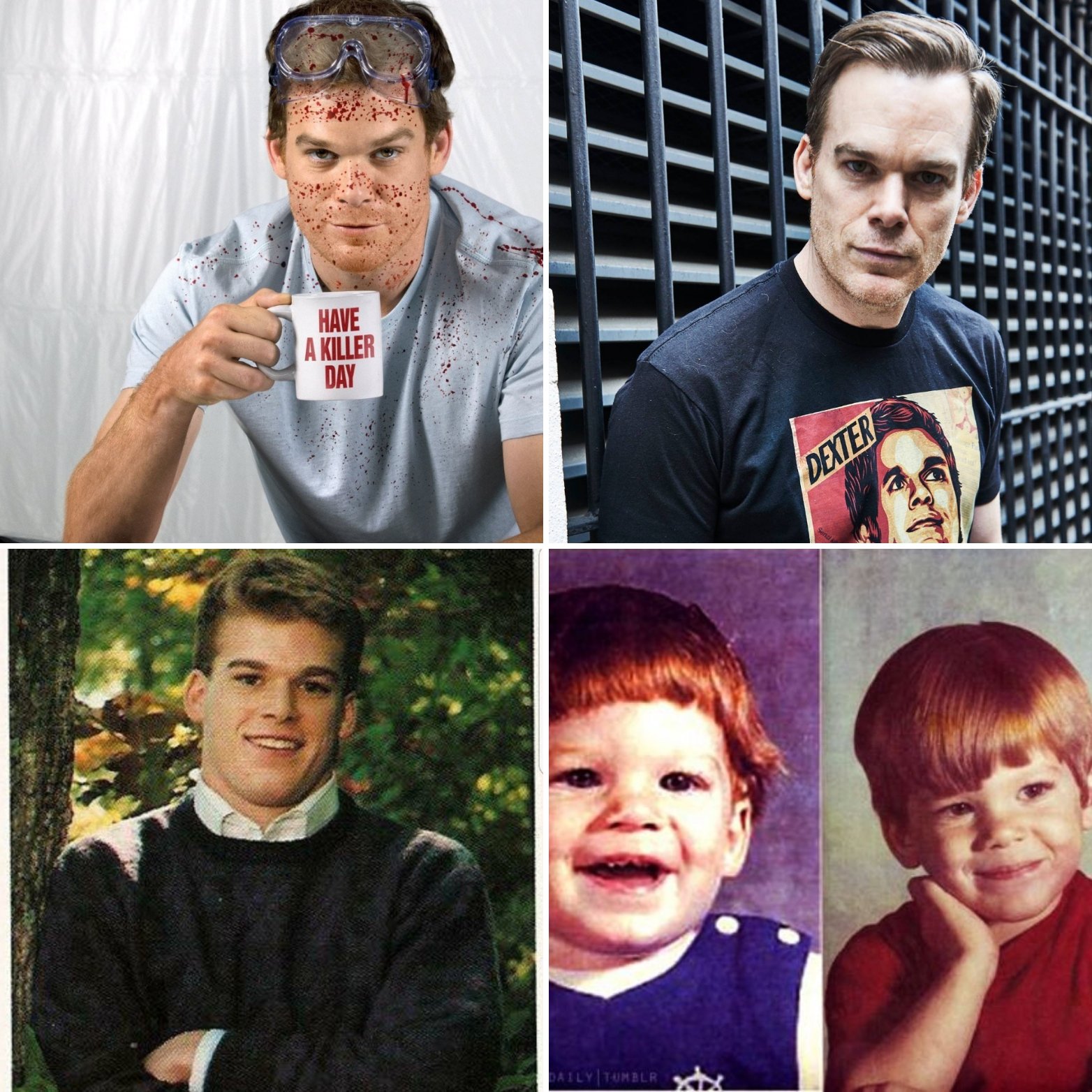 Happy birthday ... I mean David Fisher...I mean...Michael C. Hall!!! 51 today  
