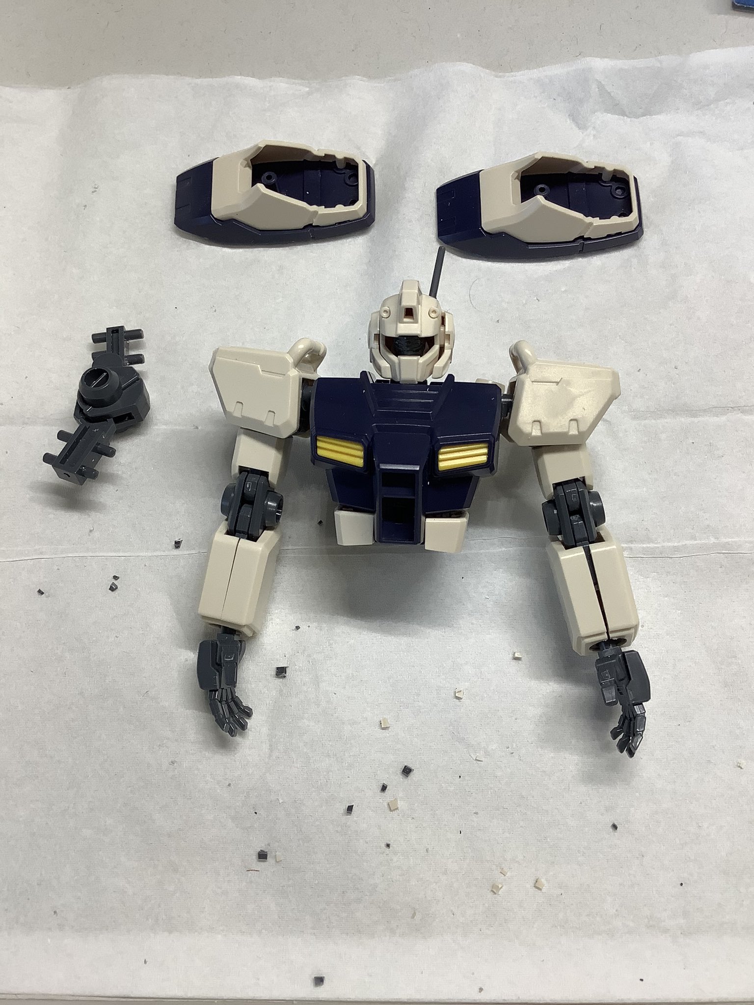 Gets ガンプラ ジム改 朝模活 ジム系は やっぱりカッコいい T Co Wjbinajbgk Twitter