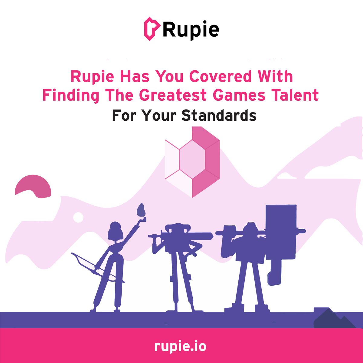 From entry-level candidates to executive vets, games industry talent you're looking for will be *delivered to you* at Rupie.
.
.
.
#gamesindustry #gamesrecruiting #gameshiring
.
bit.ly/3pEdN1f